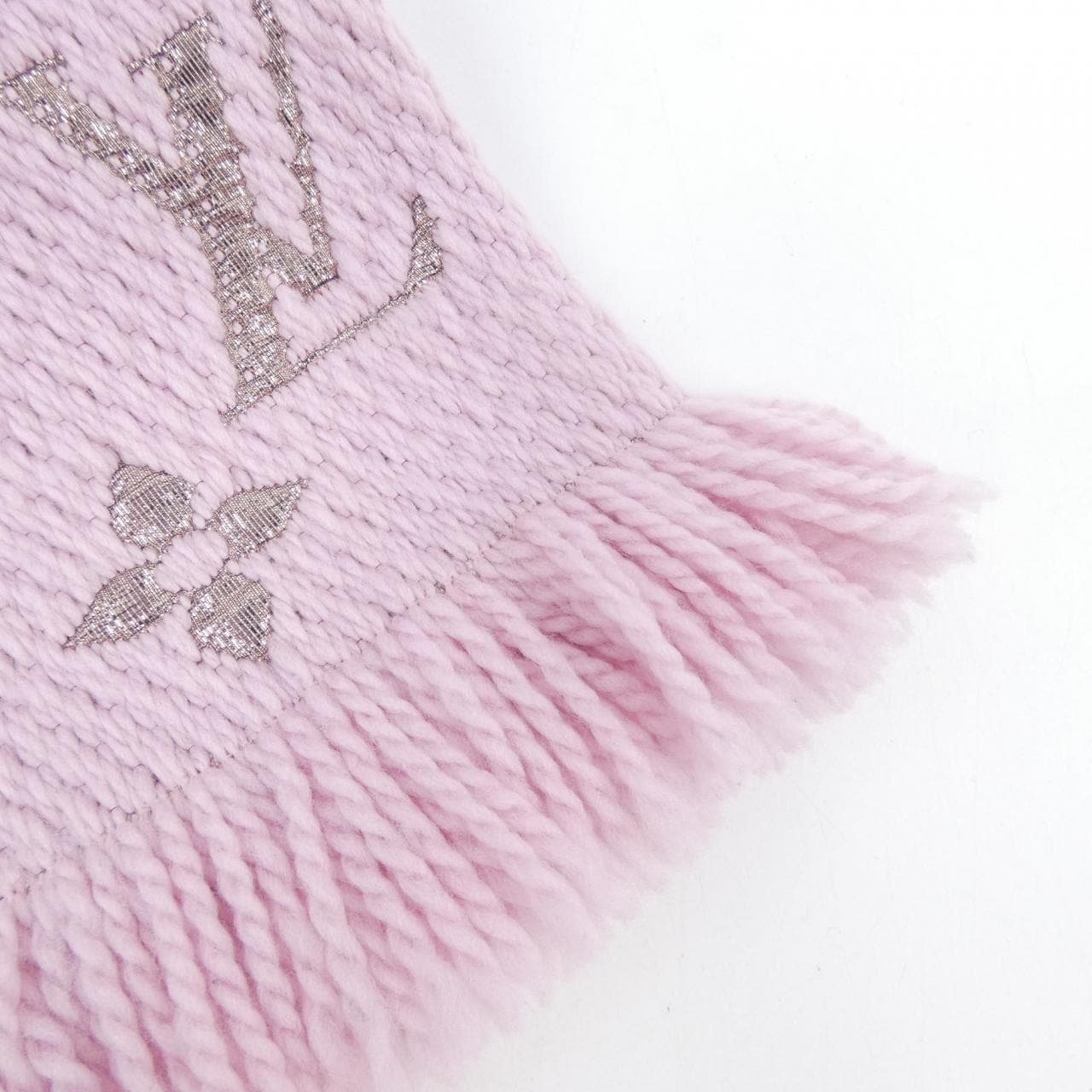 ルイヴィトン LOUIS VUITTON エシャルプ ロゴマニア シャイン M70466 MUFFLER