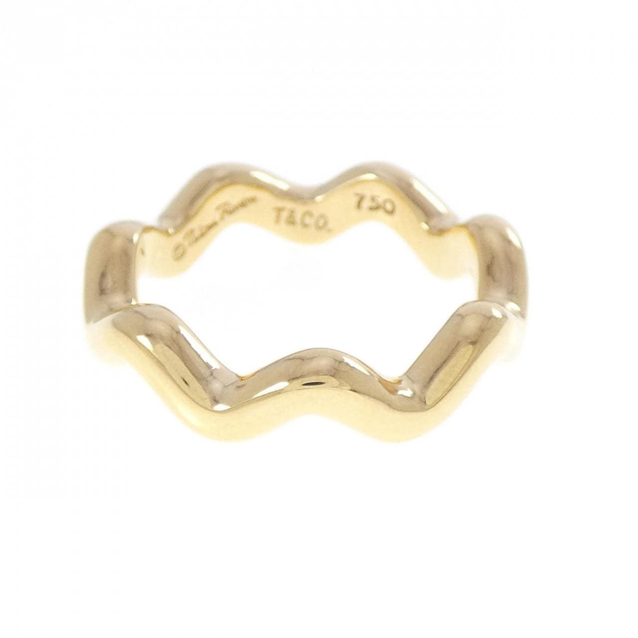 【ヴィンテージ】ティファニー ジグザグ ラージ リング