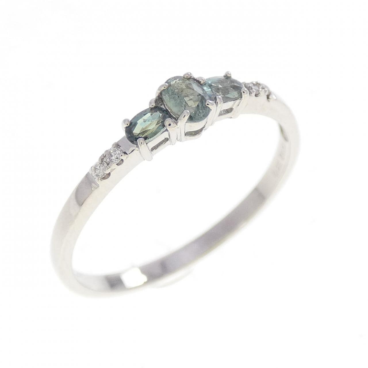 PT900 アレキサンドライト リング 0.22CT