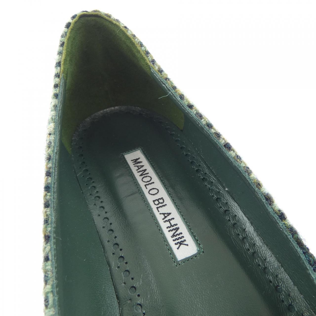 マノロブラニク MANOLO BLAHNIK HANGISIFLAT ハンギシフラット フラットシューズ