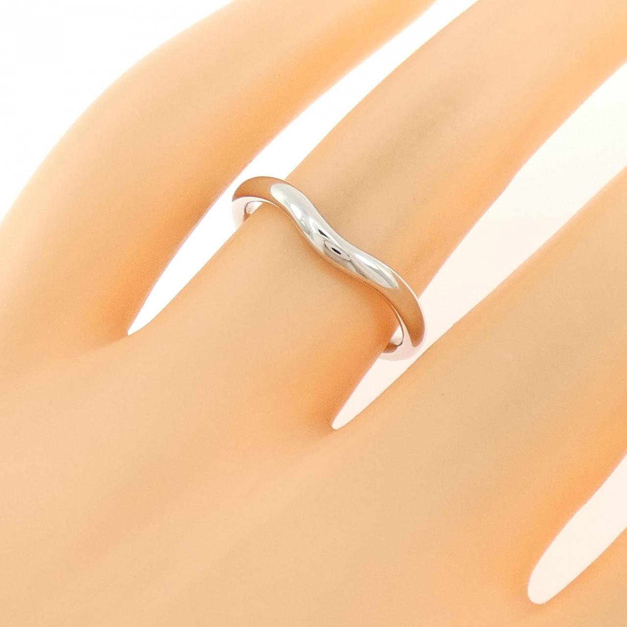 ティファニー カーブド リング