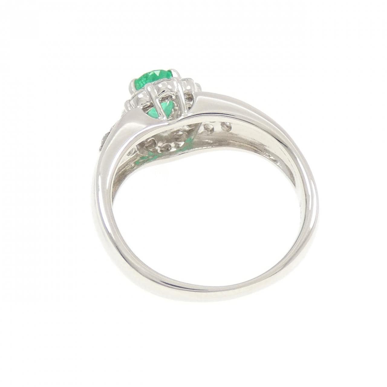 PT900 エメラルド リング 0.39CT