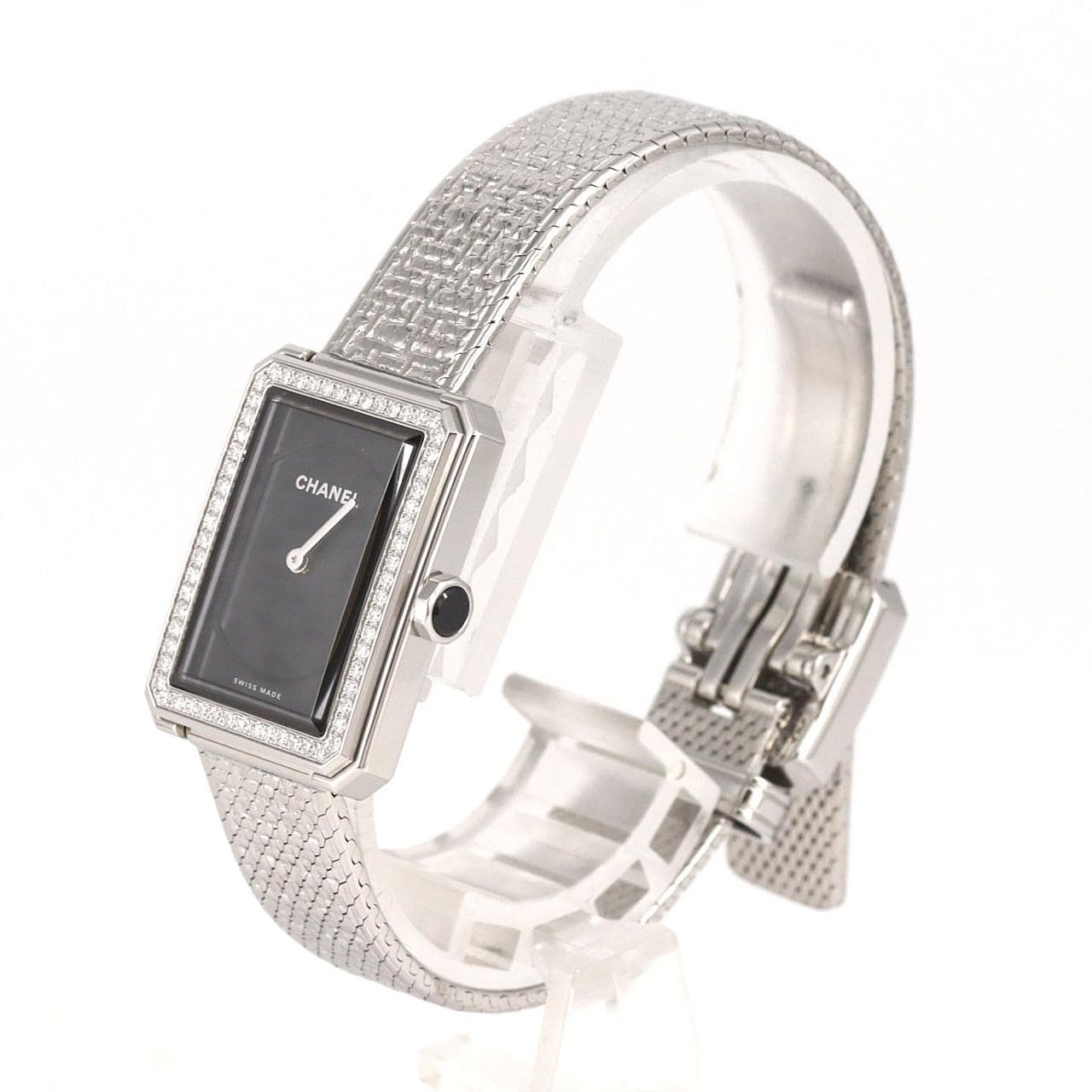 シャネル ボーイフレンドツイード/D H4877 SS クォーツ