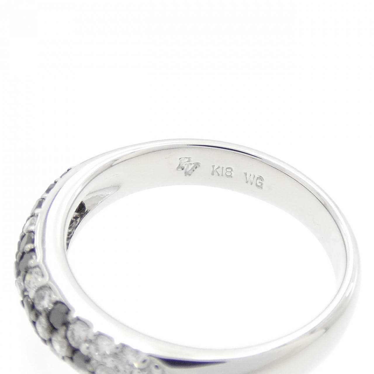 ポンテヴェキオ ビアンコ エ ネロ リング 0.23CT