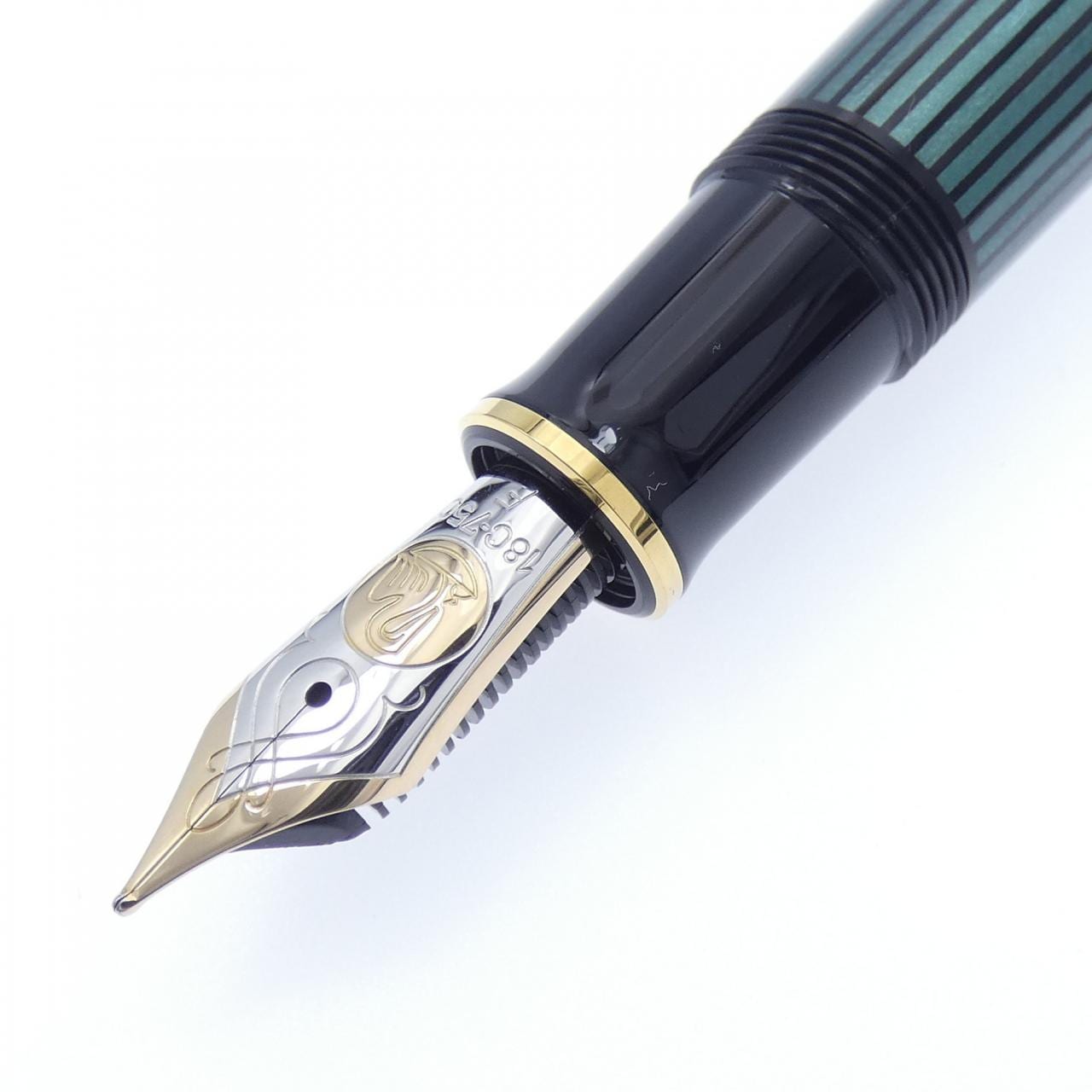 ペリカン スーベレーンM800グリーンストライプ 万年筆