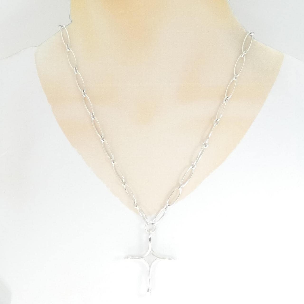 TIFFANY infinity cross necklace