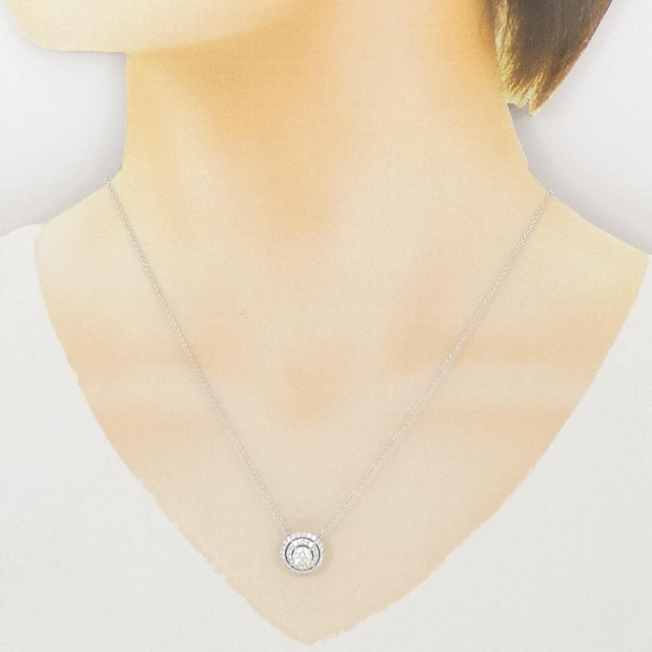 グラフ ネックレス 0.50CT H VS1 3EXT