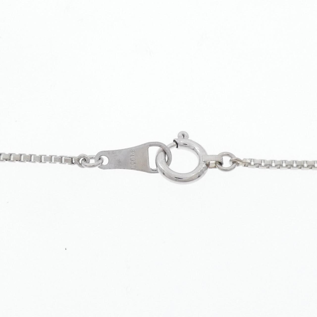 PT900/PT850 スタールビー ネックレス 0.574CT