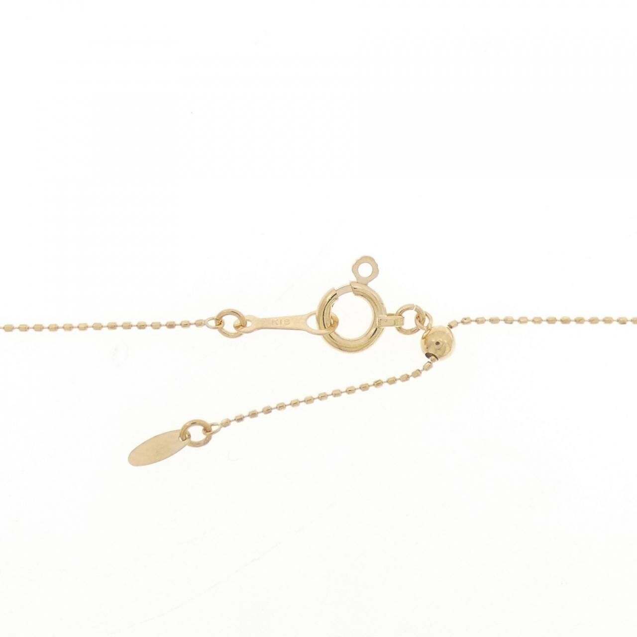 K18YG クロス ネックレス