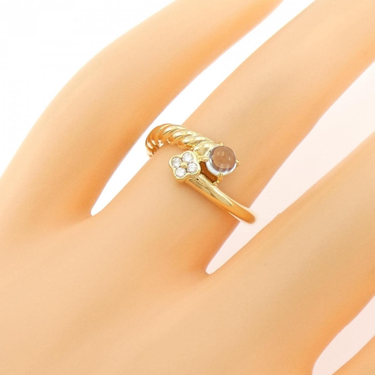 タサキ アクアマリン リング