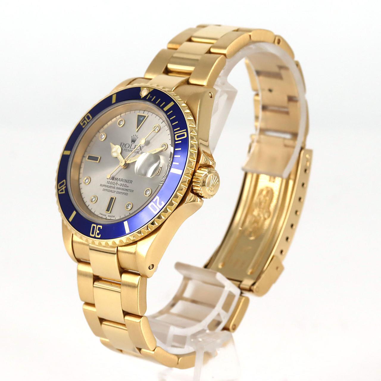 【ノーメンテナンス特価】ロレックス サブマリーナーデイト 16618SG YG 自動巻 L番