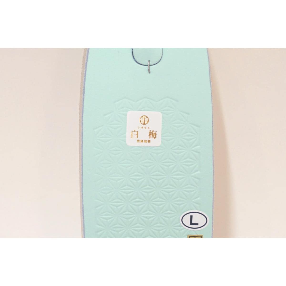 【新品】草履バッグセット　白梅　Ｌサイズ