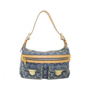 LOUIS VUITTON Monogram Denim Baggy PM M95049+J54316 单肩包