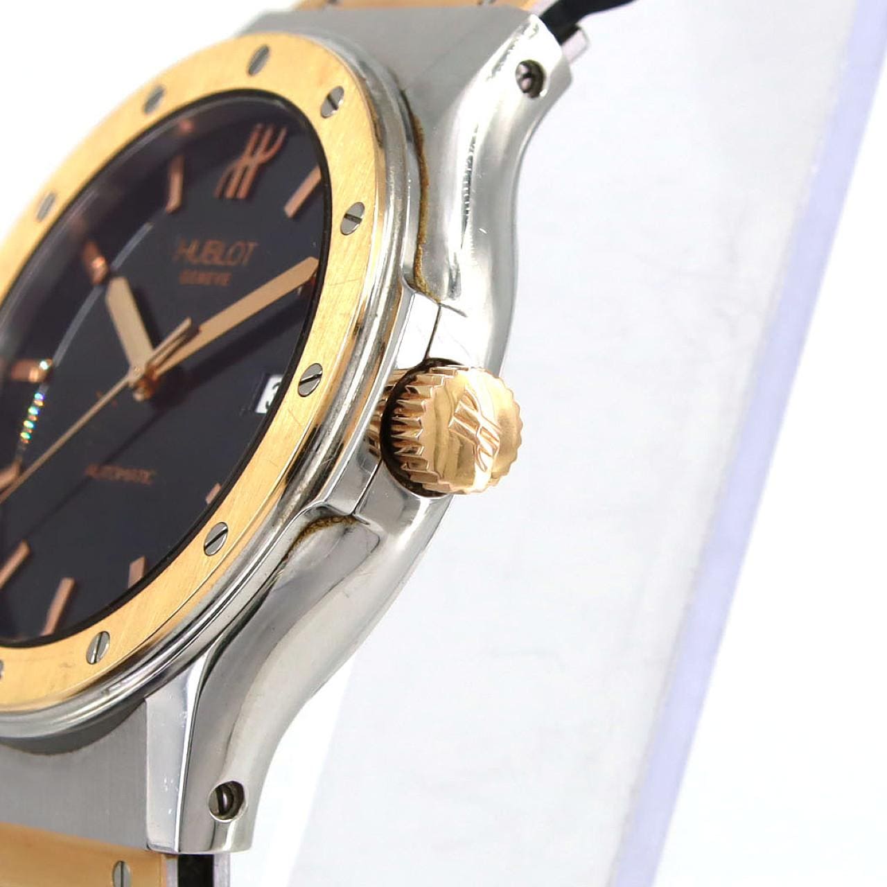 【ノーメンテナンス還元価格】ウブロ クラシックトラディション PGコンビ 1915.NE10.7 SSxPG 自動巻