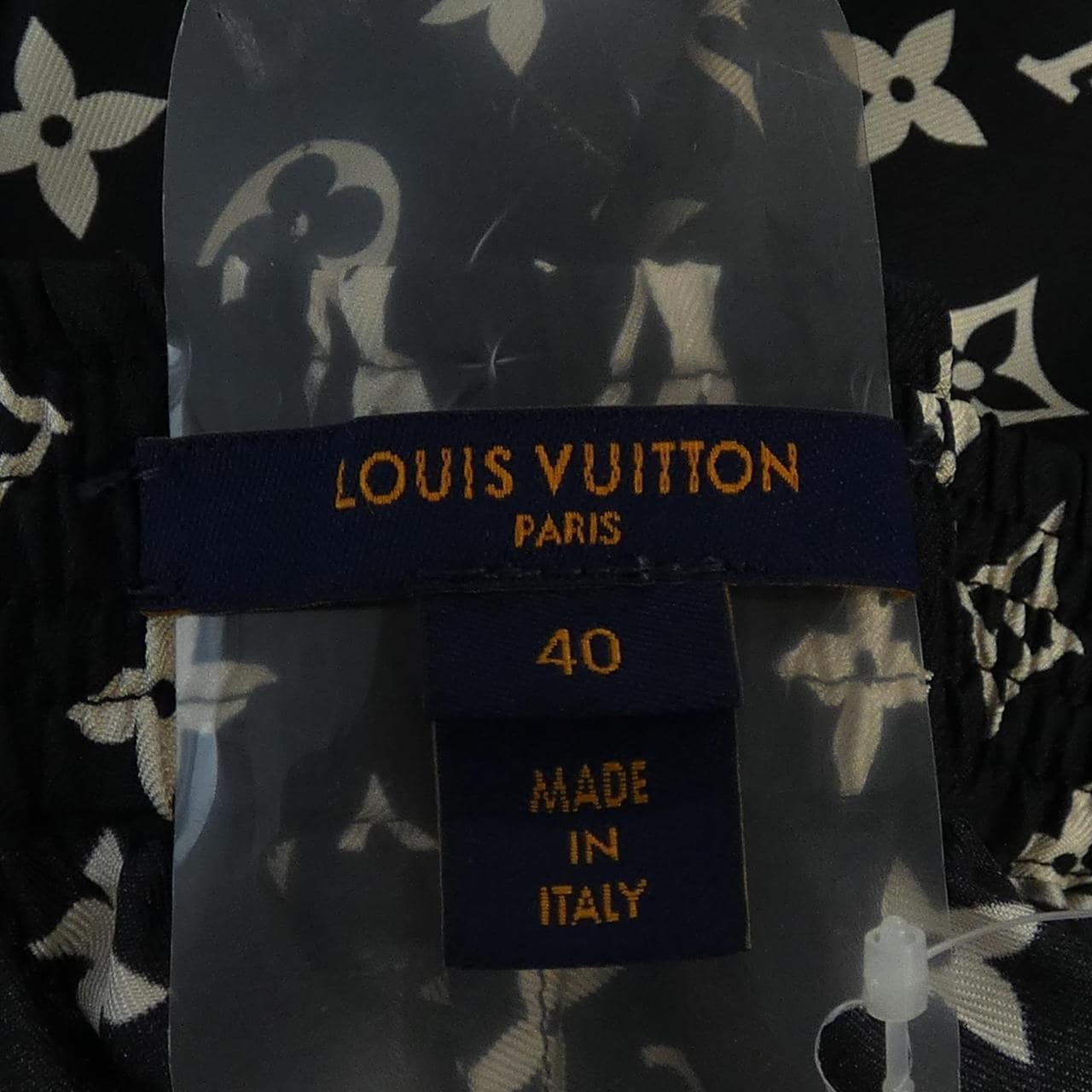 ルイヴィトン LOUIS VUITTON ストライプアクセントモノグラムパジャマショーツ FNPO79TR0 ショートパンツ