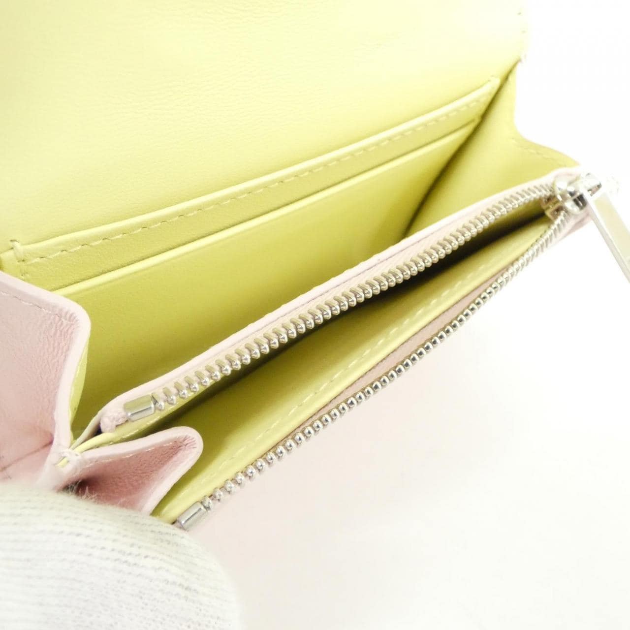 【未使用品】クリスチャンディオール DIOR JARDIN GLYCINE WALLET S2406PUWT 財布