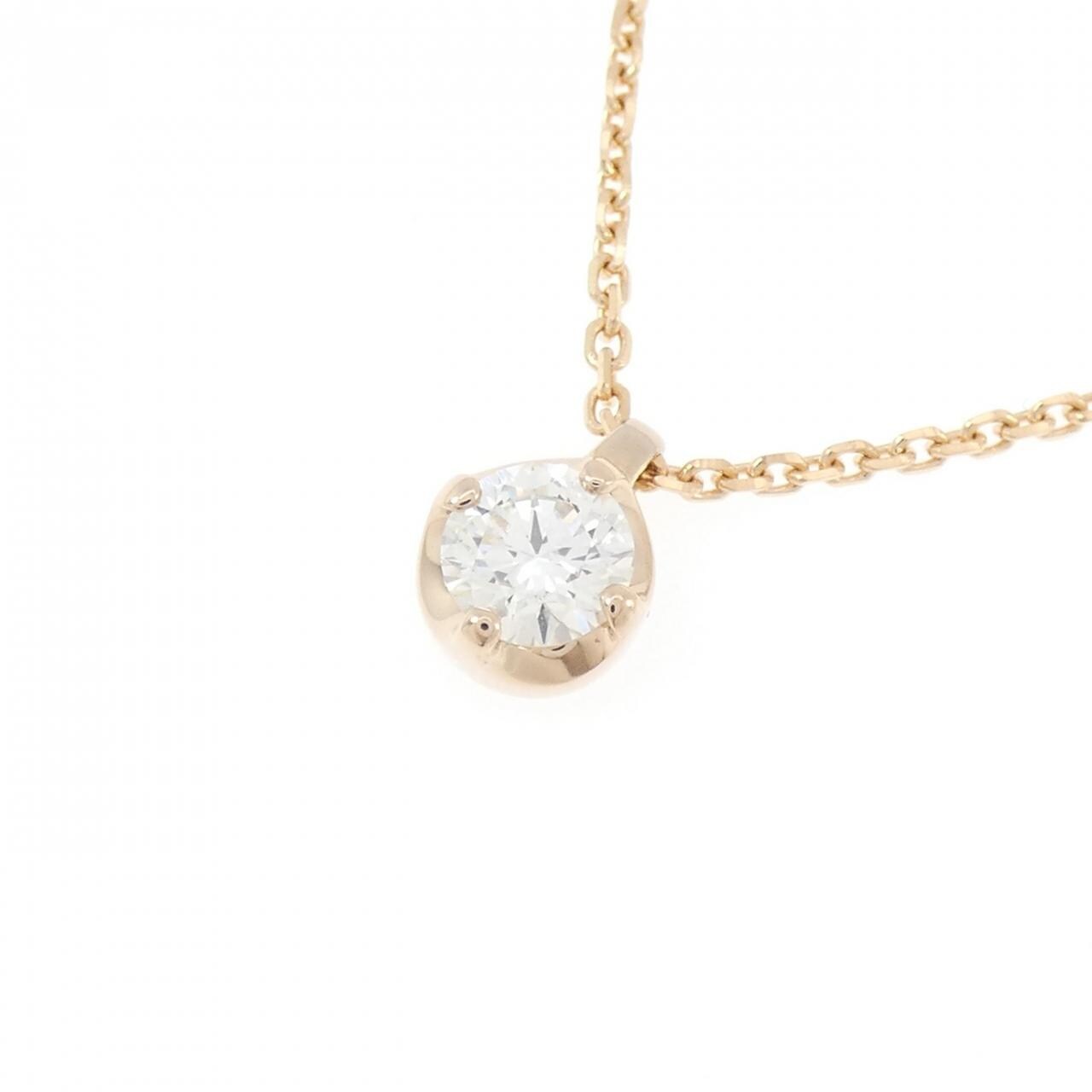 K18PG ダイヤモンド ネックレス 0.531CT