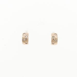 4゜C ダイヤモンド ピアス