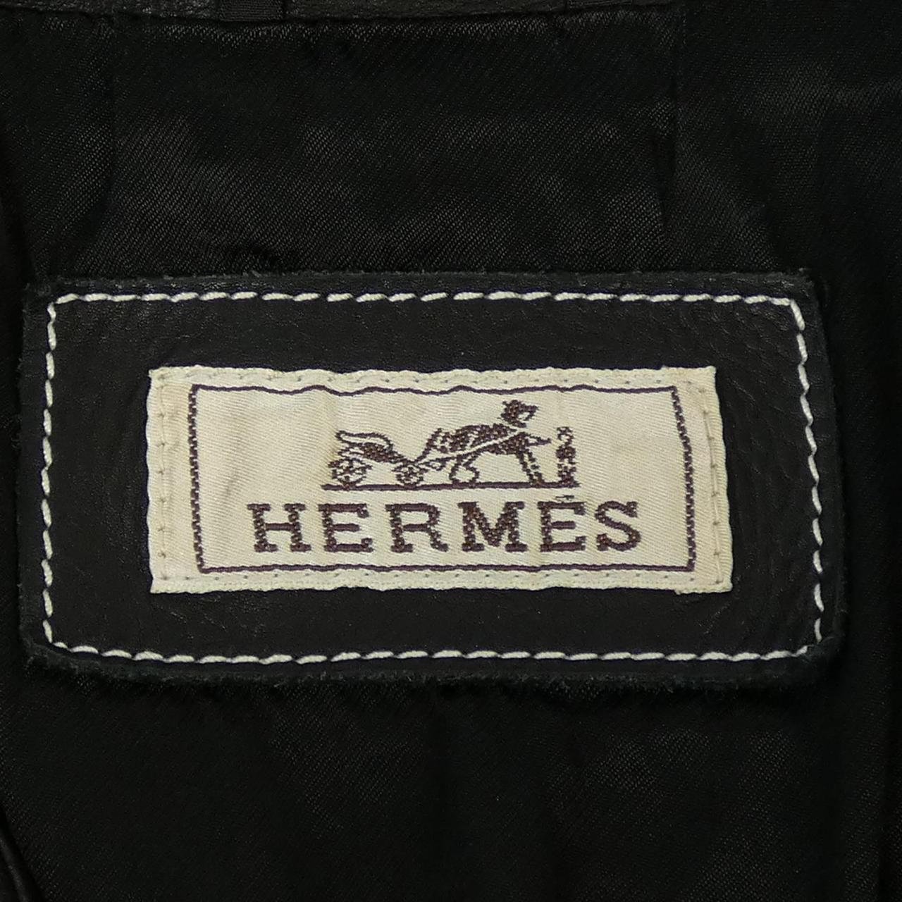 エルメス HERMES レザージャケット