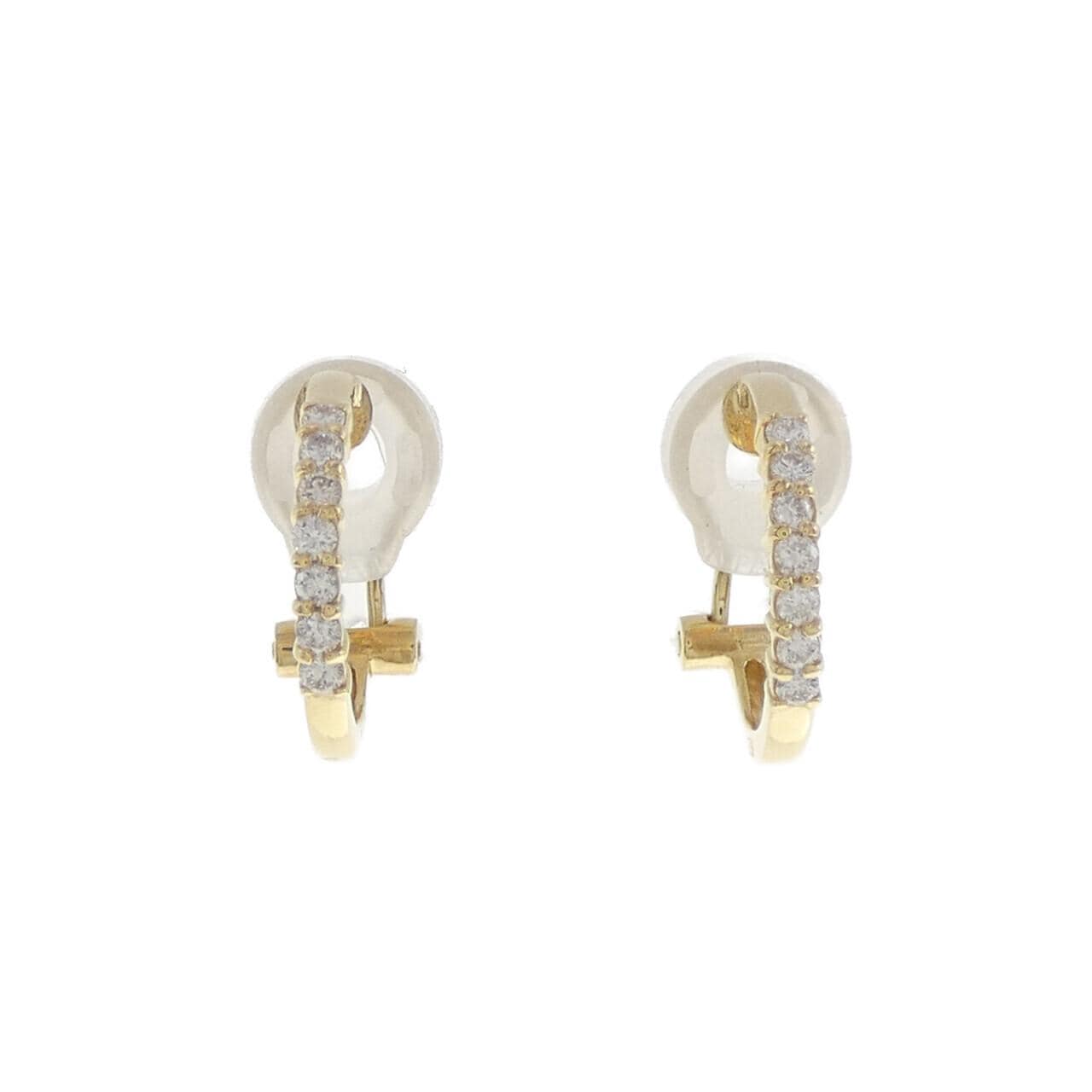 K18YG ダイヤモンド イヤリング 0.20CT