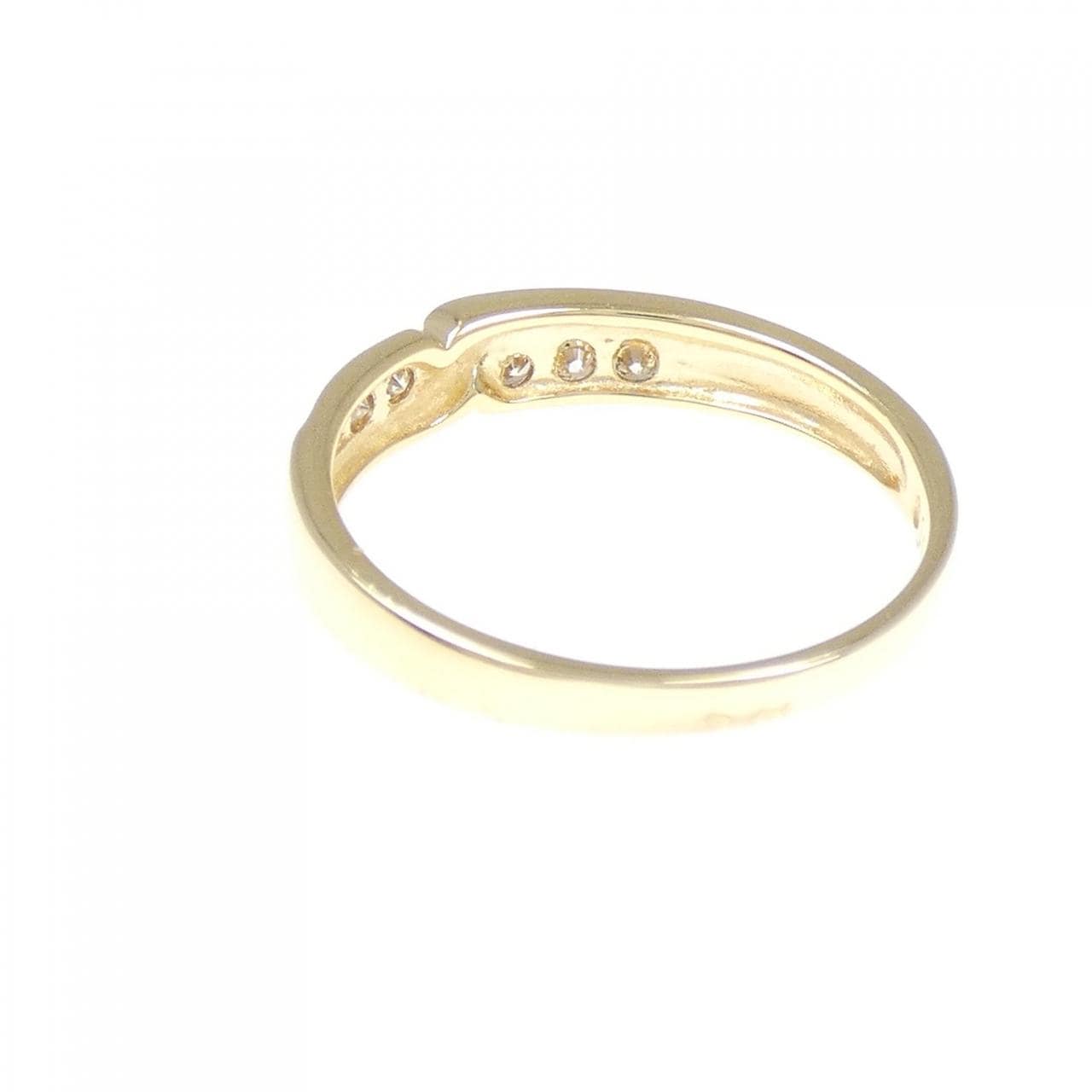 K18YG ダイヤモンド リング 0.10CT