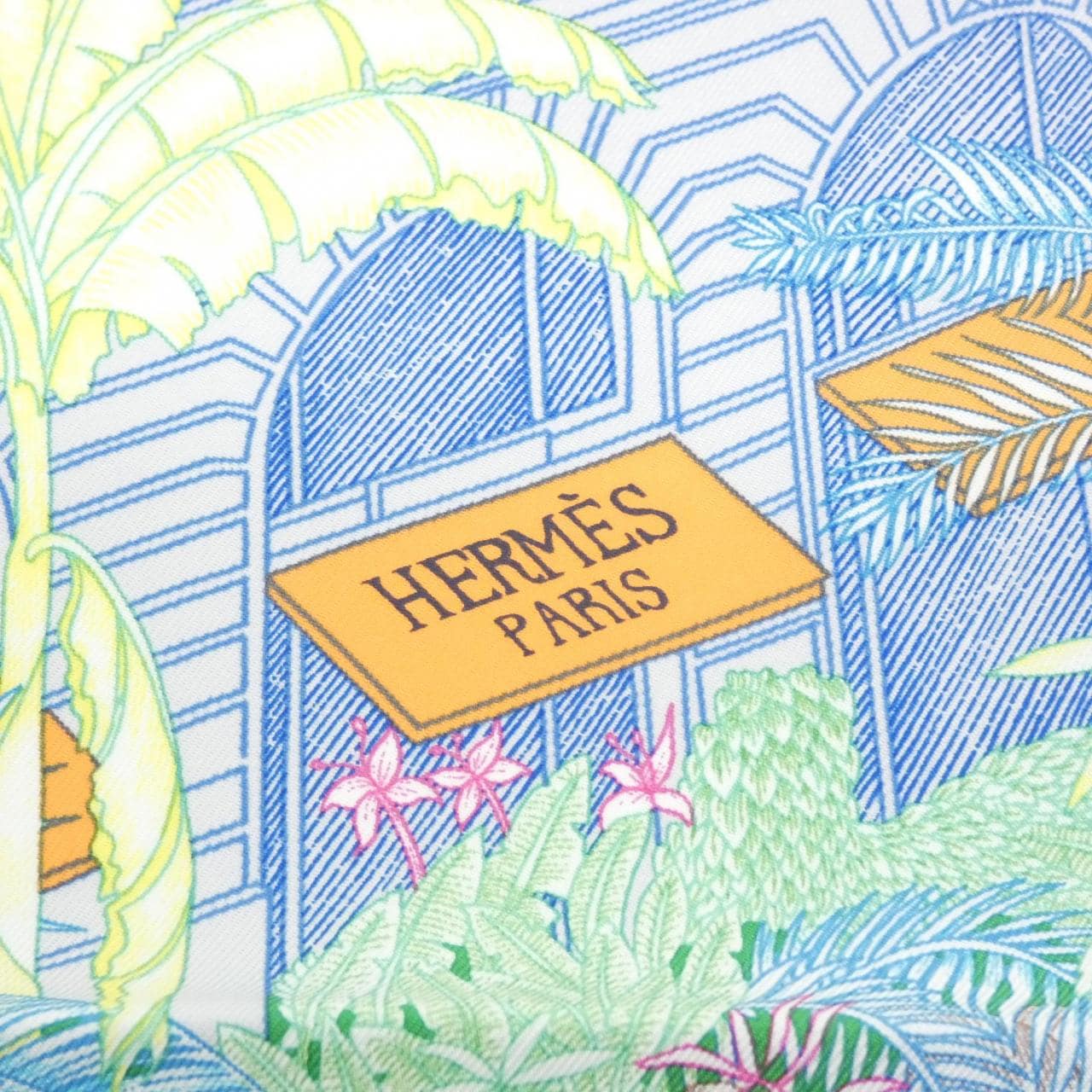 エルメス FAUBOURG TROPICAL カレ 003602S スカーフ