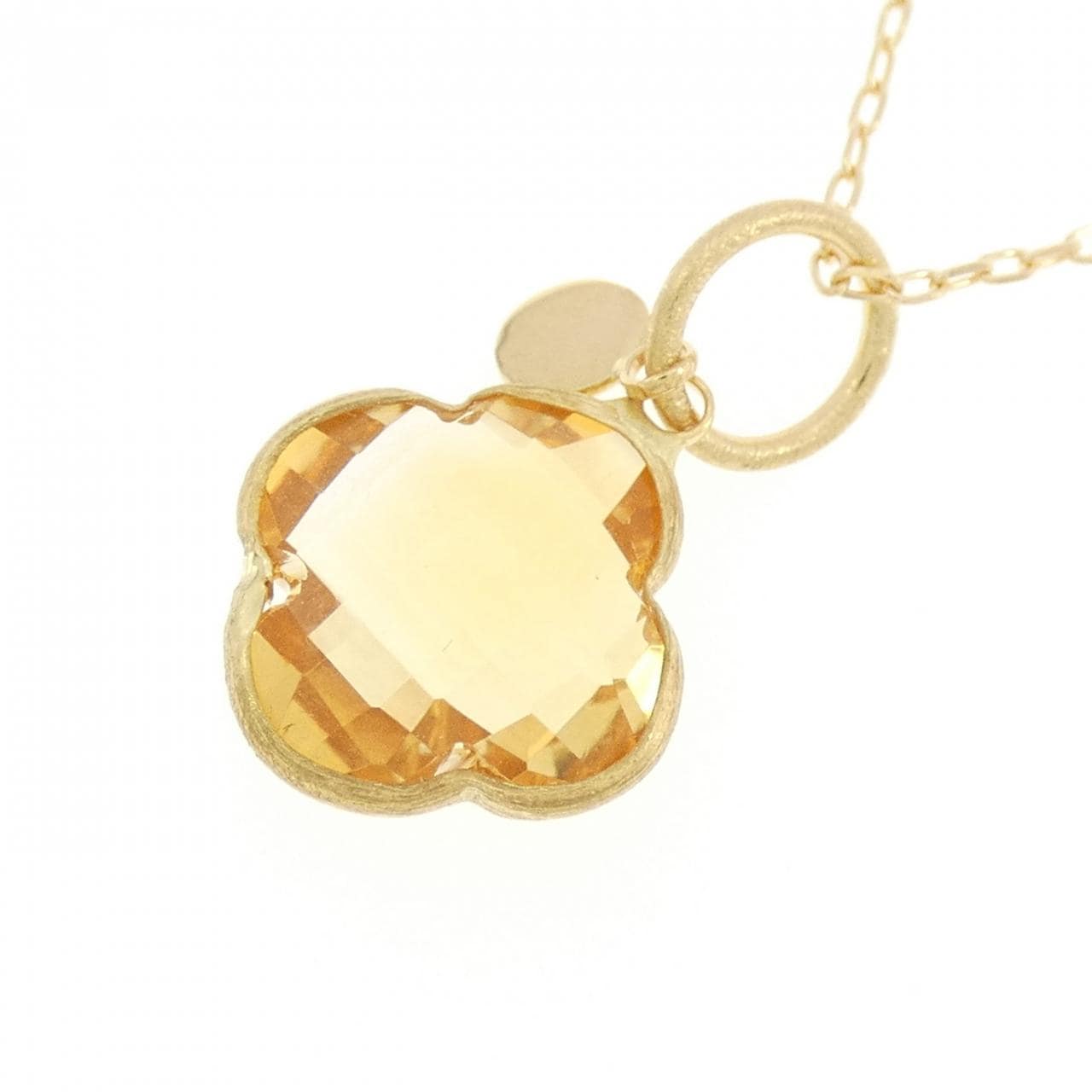 750YG/K18YG Citrine Necklace