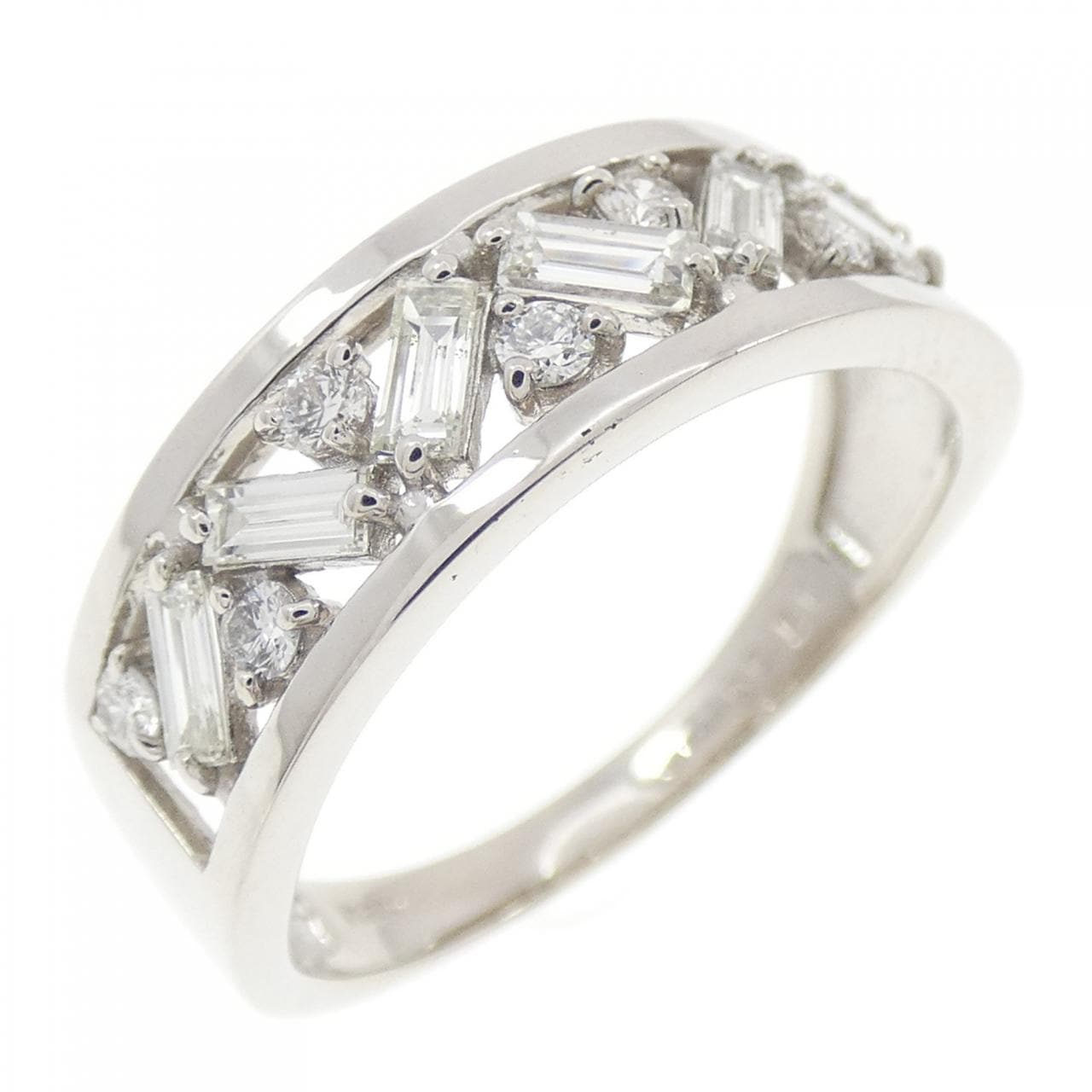 【新品】PT900 ダイヤモンド リング 0.50CT