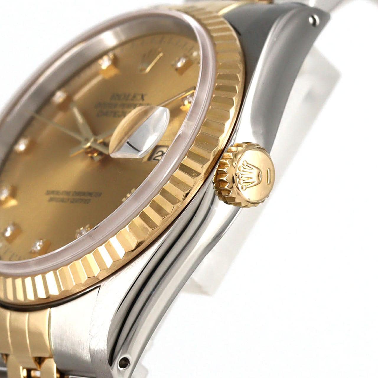 ロレックス デイトジャスト 16233G. SSxYG 自動巻 X番