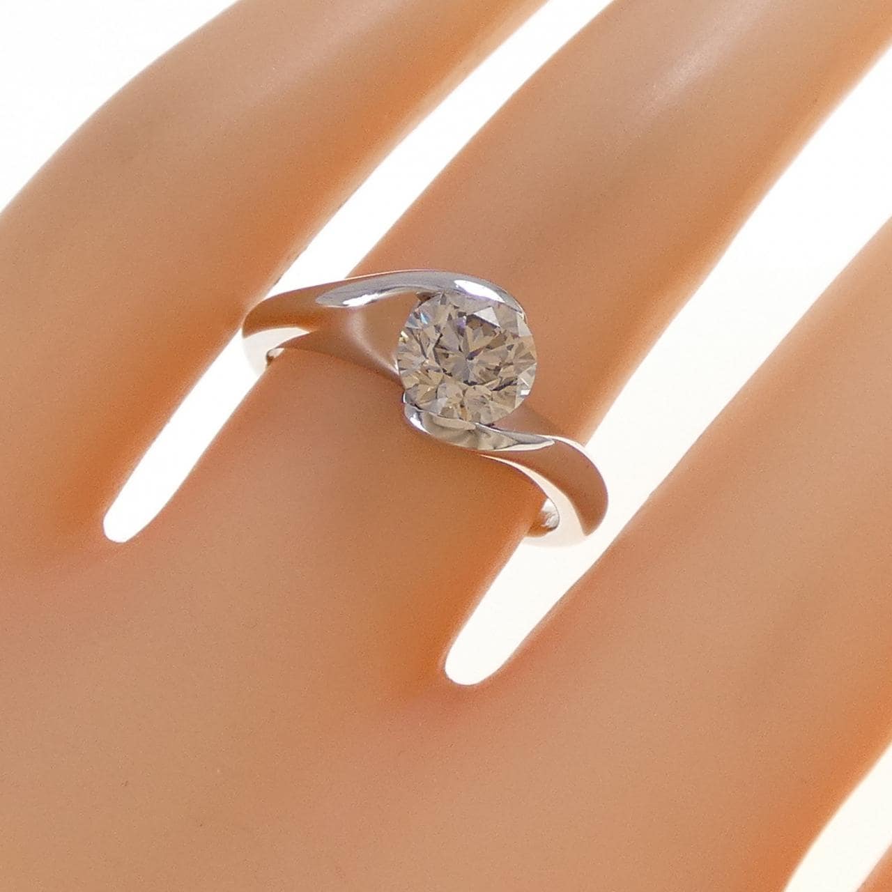 PT900 ダイヤモンド リング 1.065CT