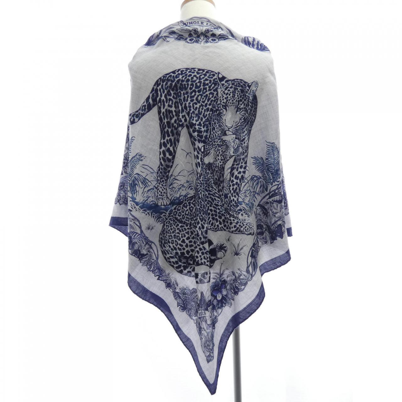 エルメス HERMES JUNGLE LOVE H361876S トライアングルジェアン ショール