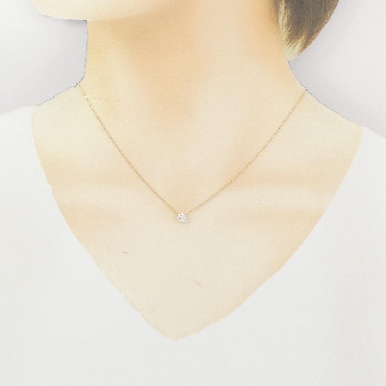 ヴァンドーム ダイヤモンド ネックレス 0.264CT