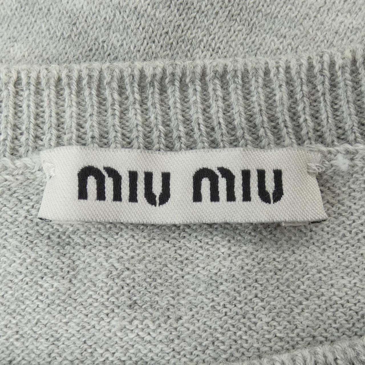 ミュウミュウ MIU MIU MMN529 18YF ニット