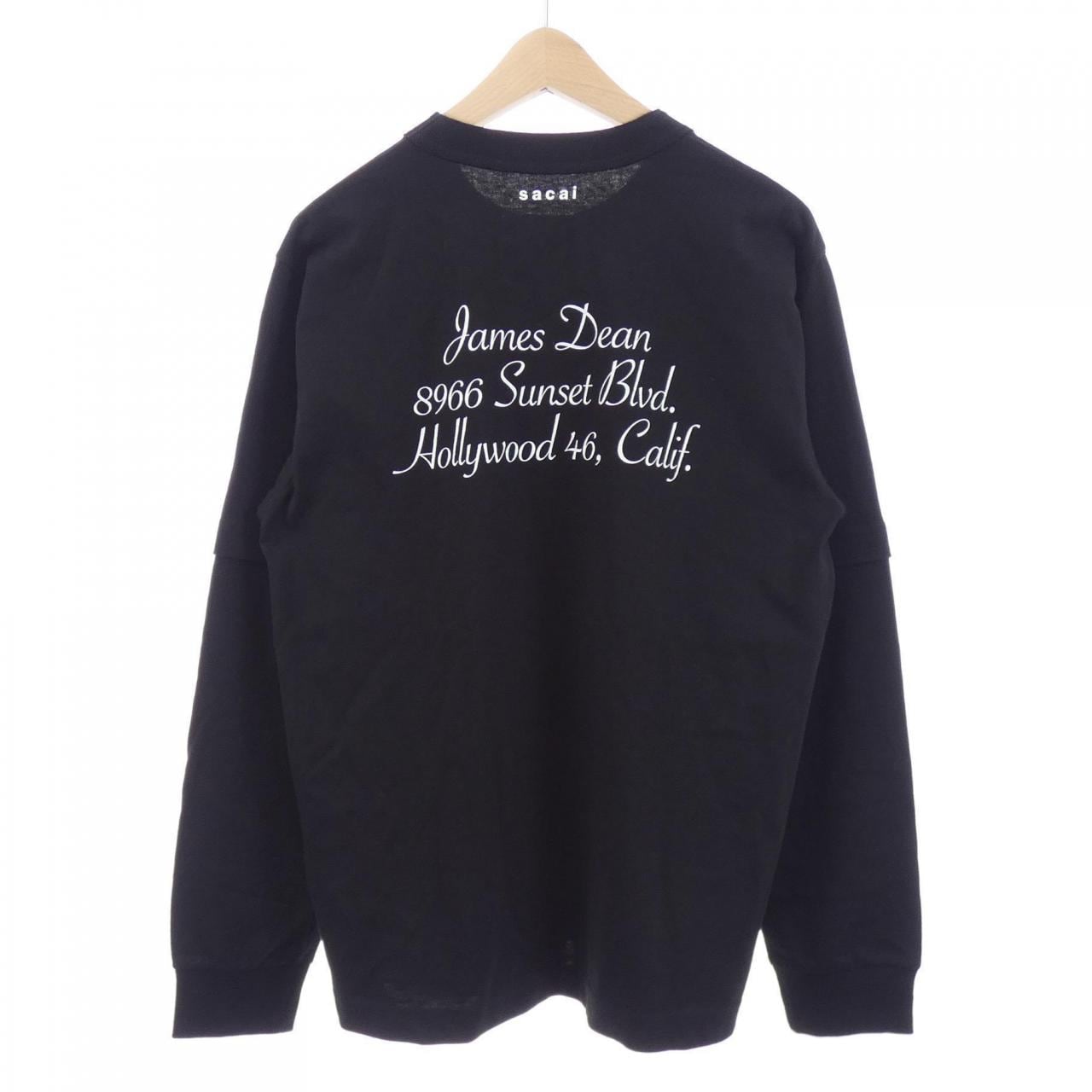 サカイ SACAI James Dean L/S T-shirt 25-0921S UNISEX Tシャツ