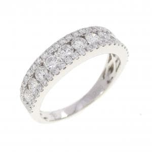 750WG ダイヤモンド リング 1.00CT