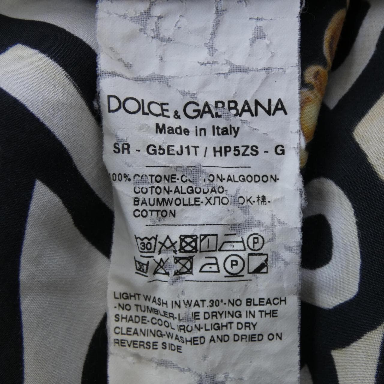 DOLCE&GABBANA杜嘉班纳衬衫