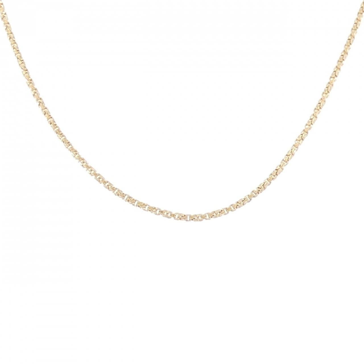 K18YG necklace