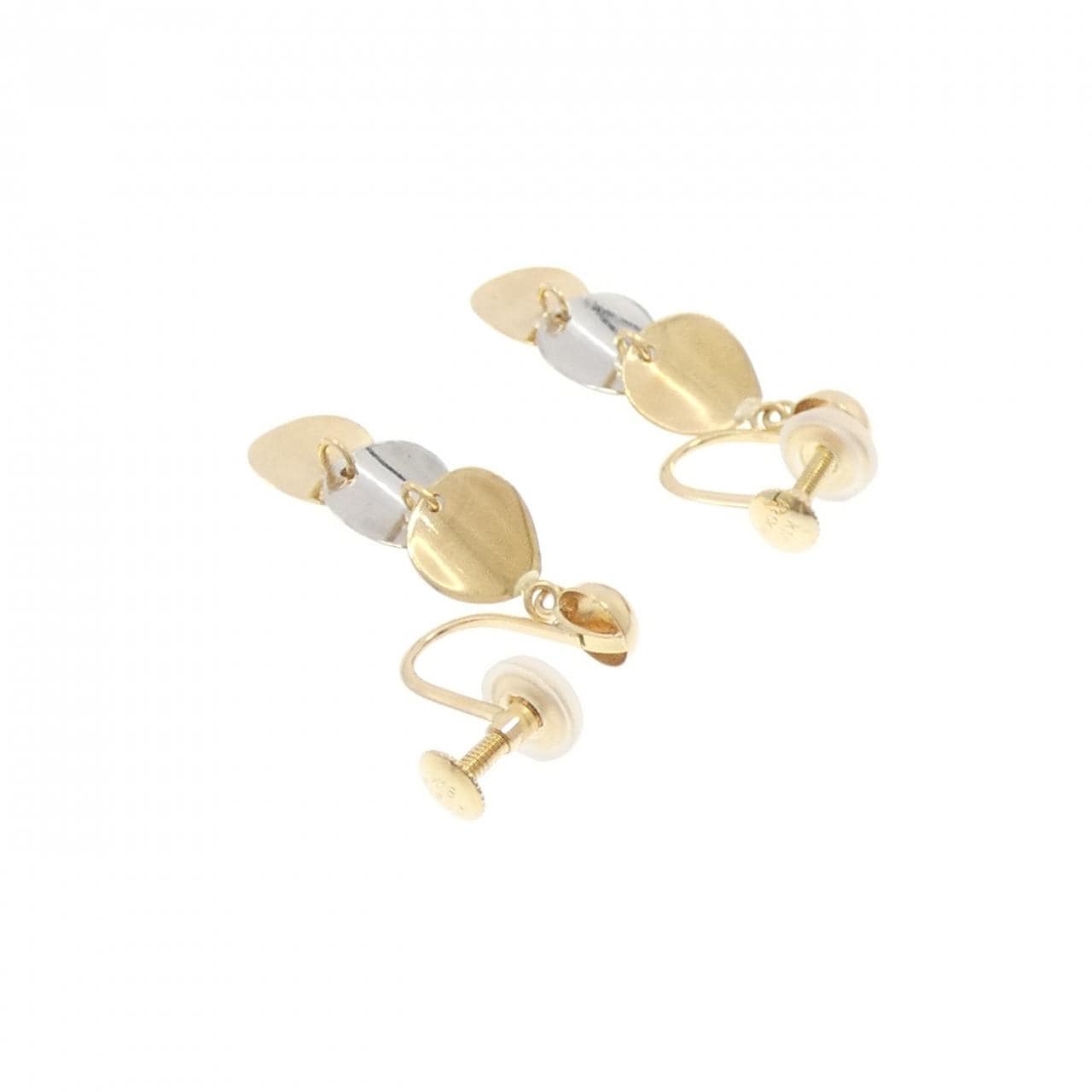 K18YG/PT900 イヤリング