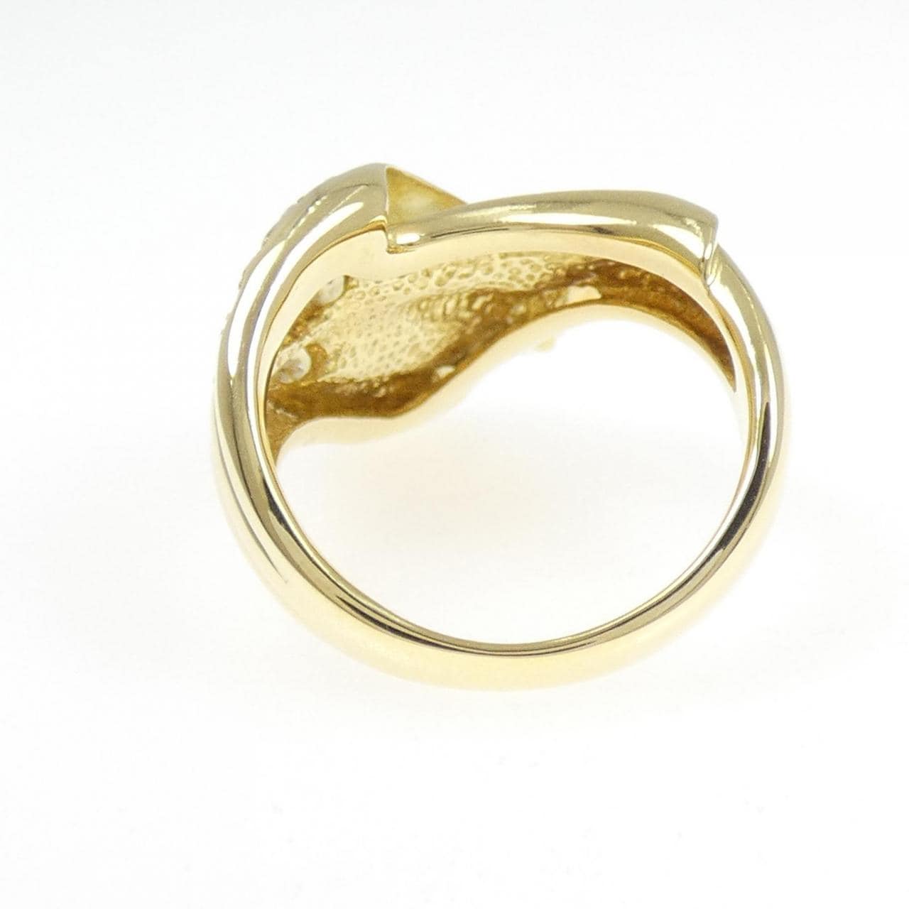 K18YG ダイヤモンド リング 0.29CT