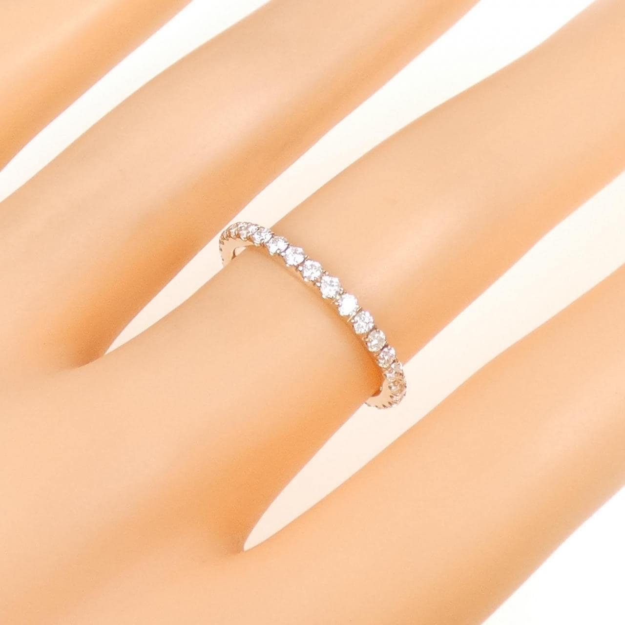 K18PG ダイヤモンド リング 0.36CT