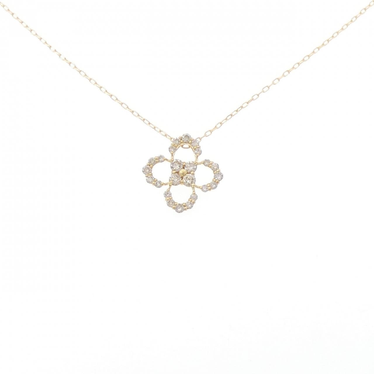K18YG ダイヤモンド ネックレス 0.50CT