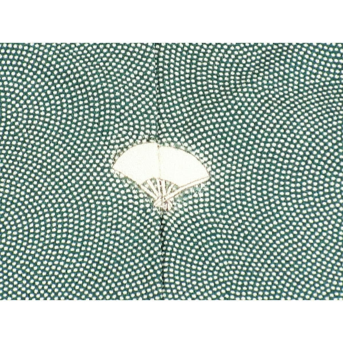 小紋　江戸小紋　鮫　五本骨扇　身丈Ｓ寸