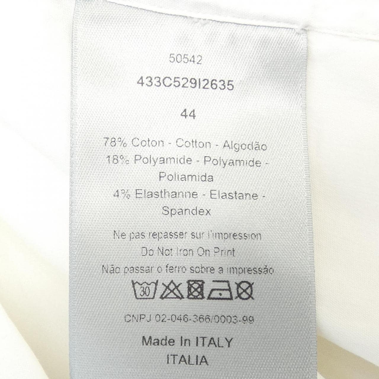 DIOR HOMME Homme 433C529I2635 襯衫