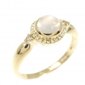 K18YG ムーンストーン リング