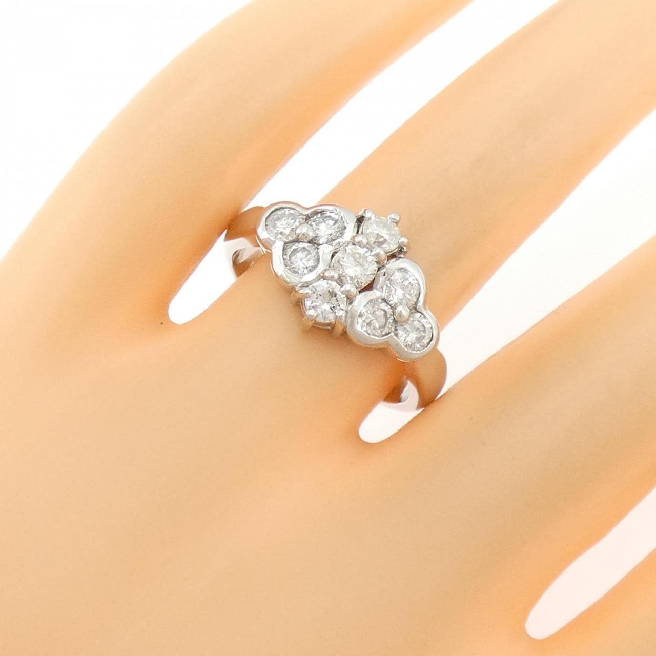 PT900 ダイヤモンド リング 1.00CT