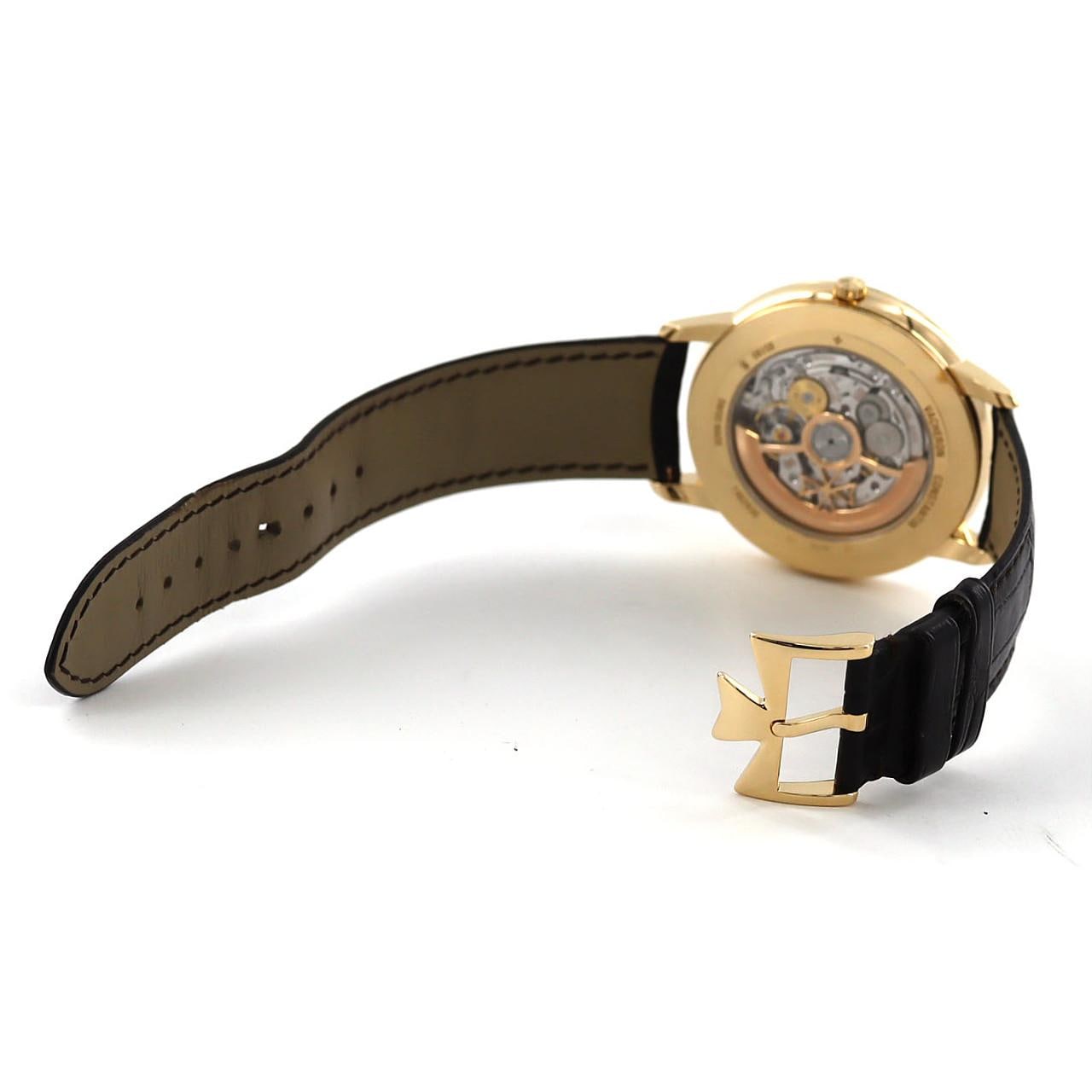 江诗丹顿 Patrimony Date 85180/000J-9231 黄金自动上弦