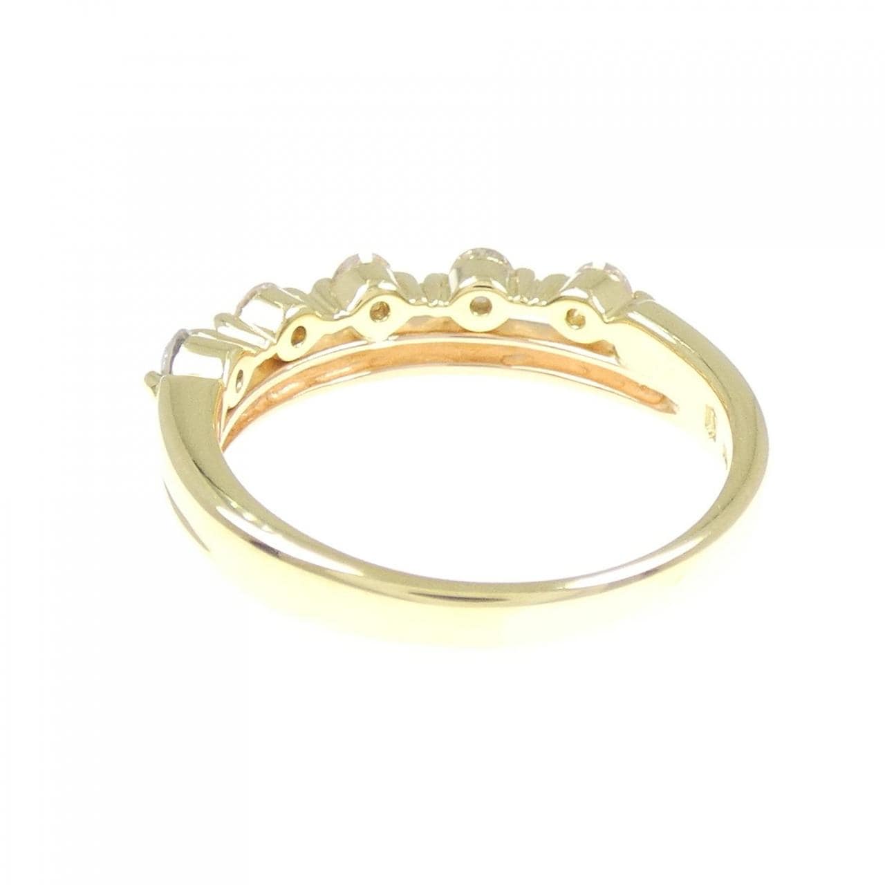 K18YG/K18PG ダイヤモンド リング 0.30CT