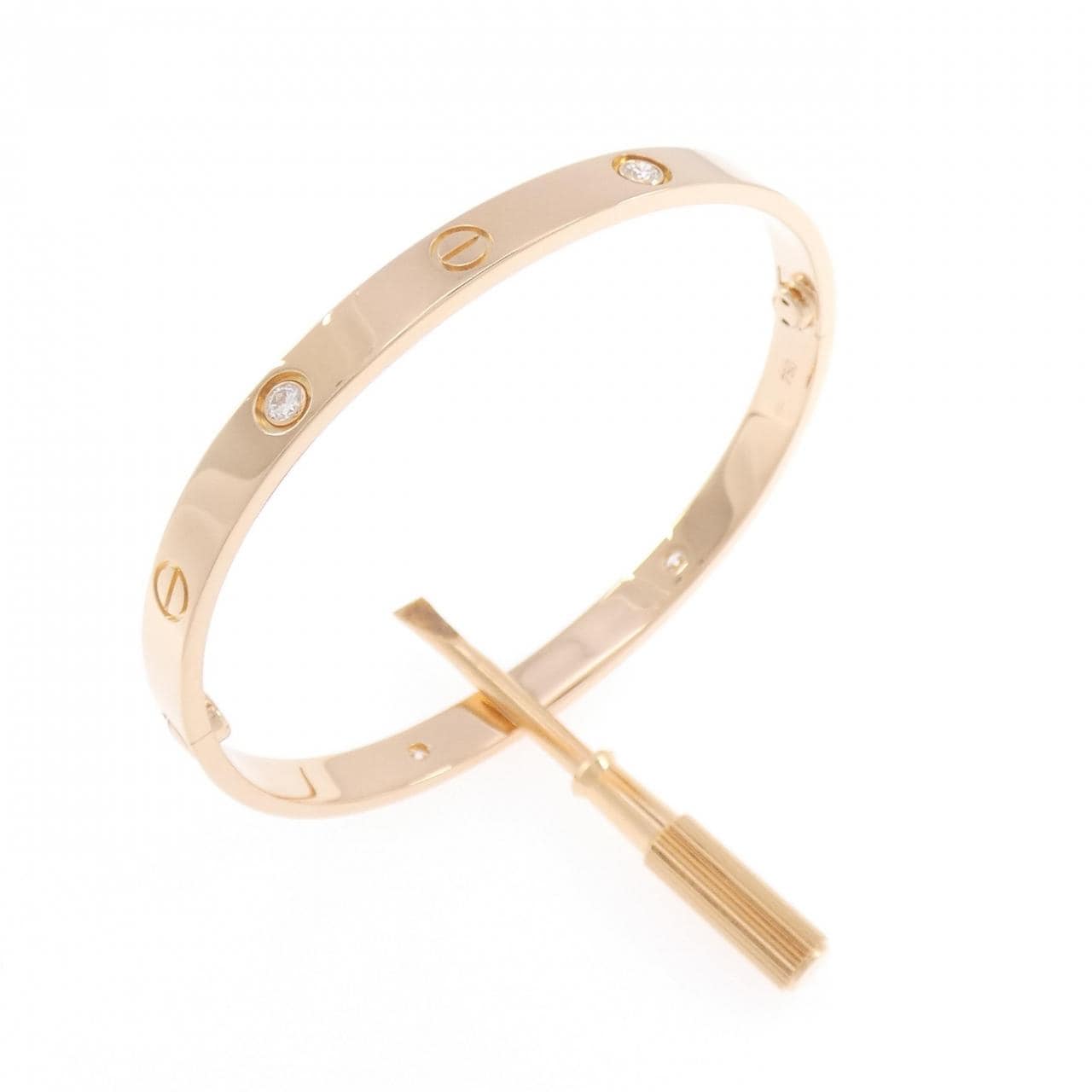 カルティエ ラブブレスレット 4P