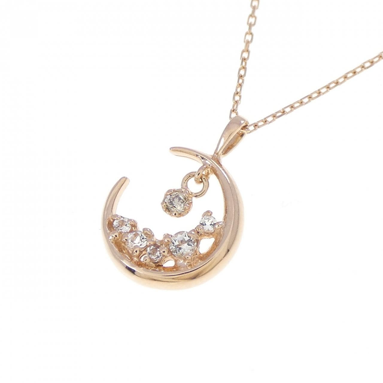 K10PG ホワイトトパーズ ネックレス