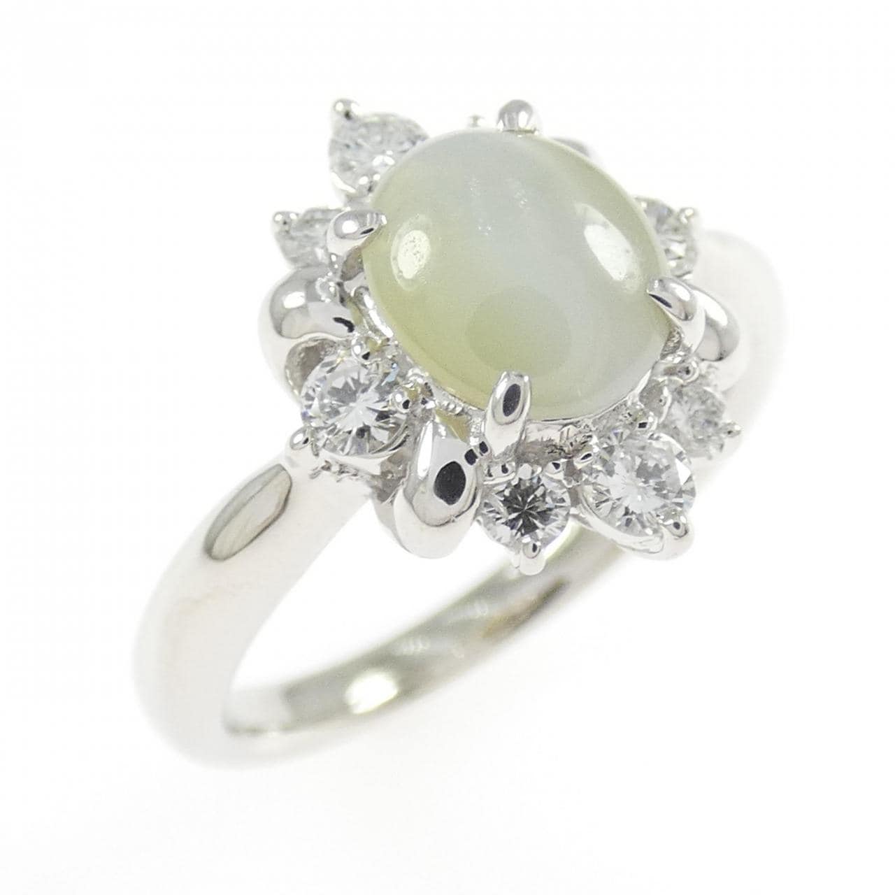 PT900 クリソベリルキャッツアイ リング 1.20CT